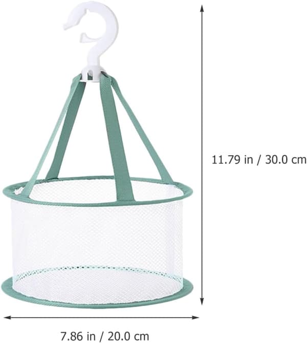 2 stk. Mini Mesh Hængende Tørrenet til Makeupsvampe og Børster