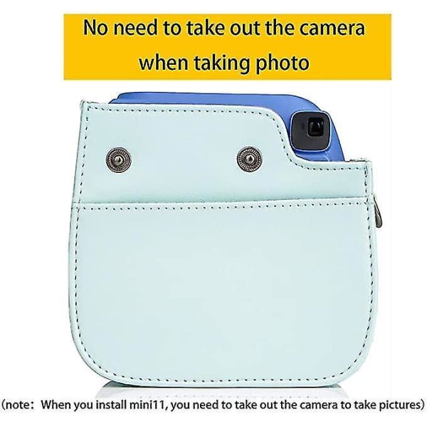 Cpano Mini PU Leather Camera Case Bag Fujifilm Instax Camera