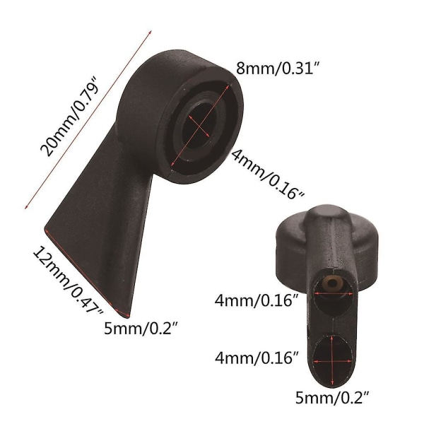 2 st Vindrute Spolarmunstycken 8k9955985a 4g9955985 För A3 A4 A6