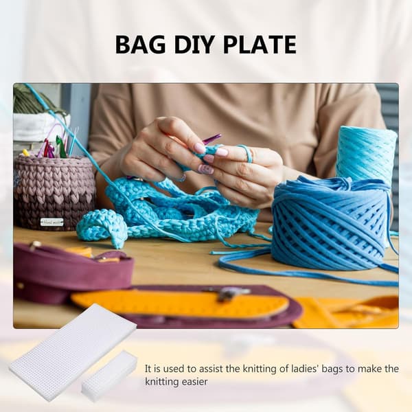 10 st väskplattor vävväskplattor DIY plastrutnät