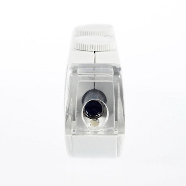 Håndholdt 160x-200x Zoom LED-belyst Lommemikroskop