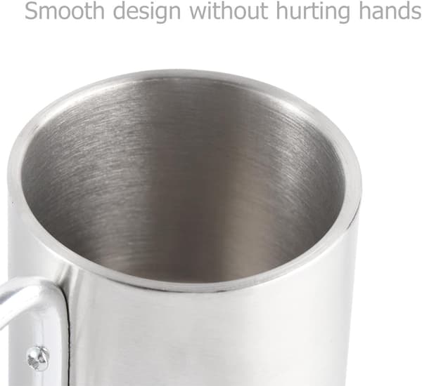 Camping Metallmugg med Karbinhake Klättermugg Aluminiumlegering Utomhus Campingmugg