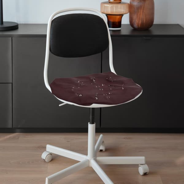 2 stk PU-stolovertrekk Beskyttende Elastisk Vanntett Spisestuestoldekor