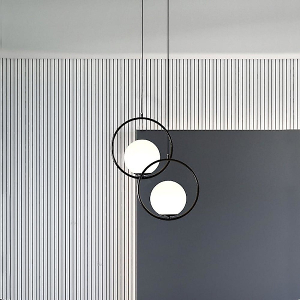 178cm LED-pendellampe, enkelt design, gullkule, kjøkkenøy
