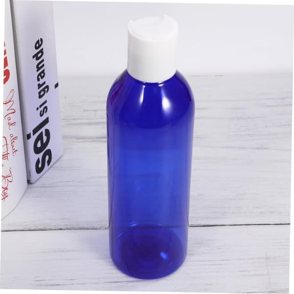 6 st reseflaskor för schampo, lotion, bärbar schampodispenser, säkert luktfritt material