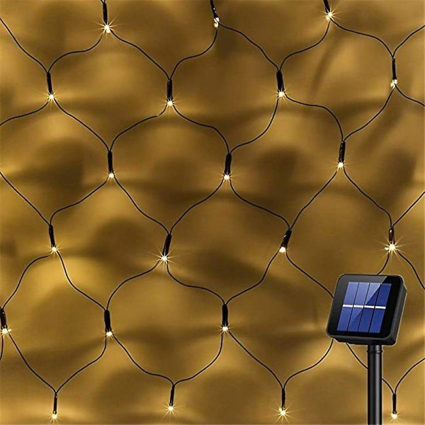 2x3m Solcelle Net Mesh Feelysslynge 8 Tilstande Udendørs