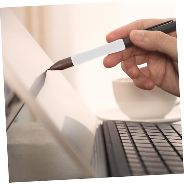 6 stk. blyantbeskyttere til blyant 1 & 2 stylus pen ærmer & beskyttelsesærmer kompatible