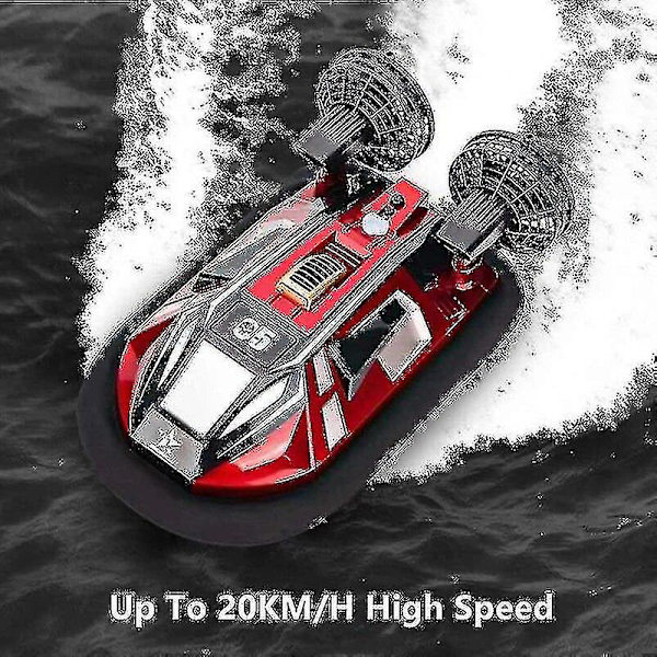 Fjärrstyrd Hovercraft med Kollisionsskydd, Vattentät