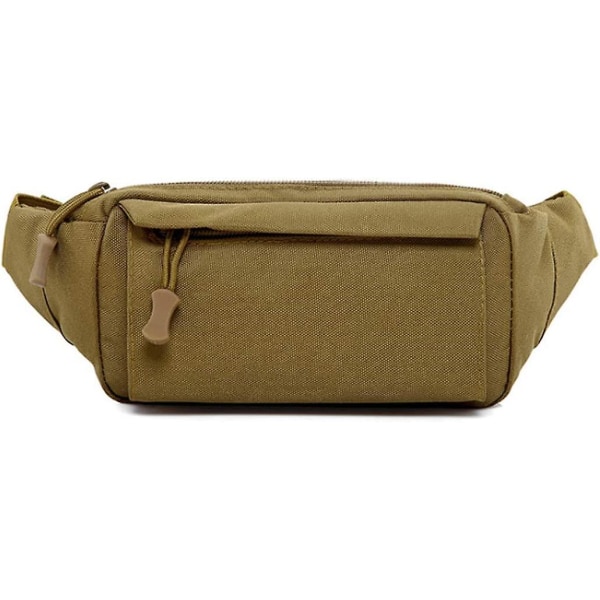 Midjeväsk Fanny Pack, 800d Militär Nylon Oxford Vattentät Utility Edc Crossbody Bröstpack