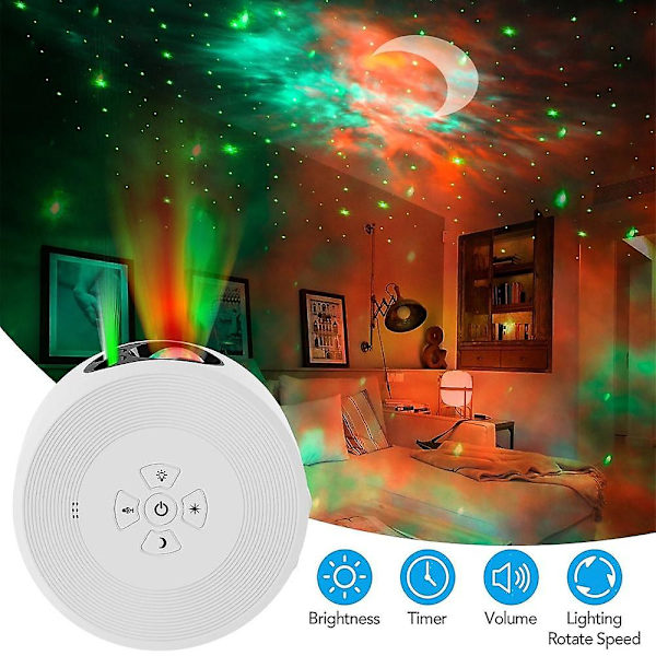 Stjernehimmel Projektor Stjernelys Stemmestyret Natlampe