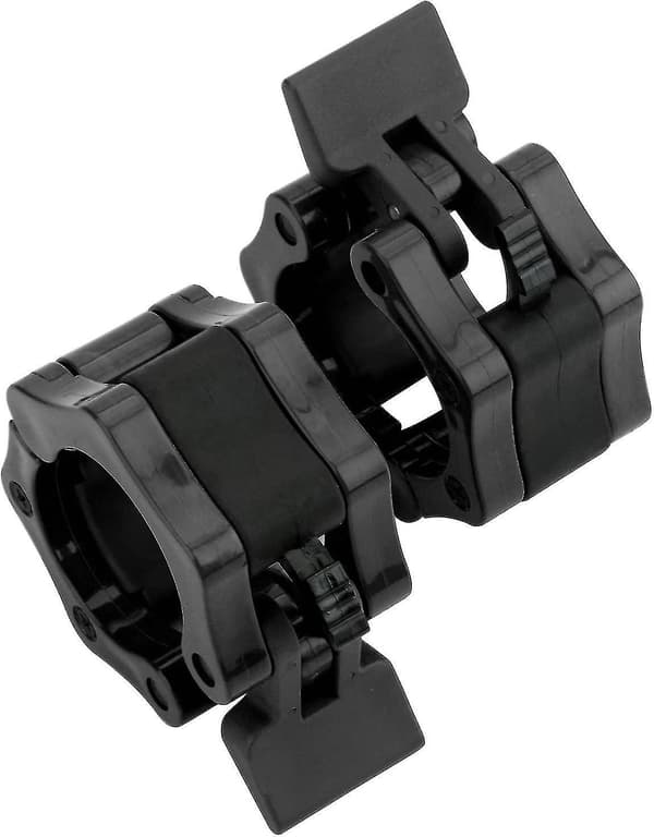Låsring för styrketräning med snabbkoppling 50mm, 2-pack svart
