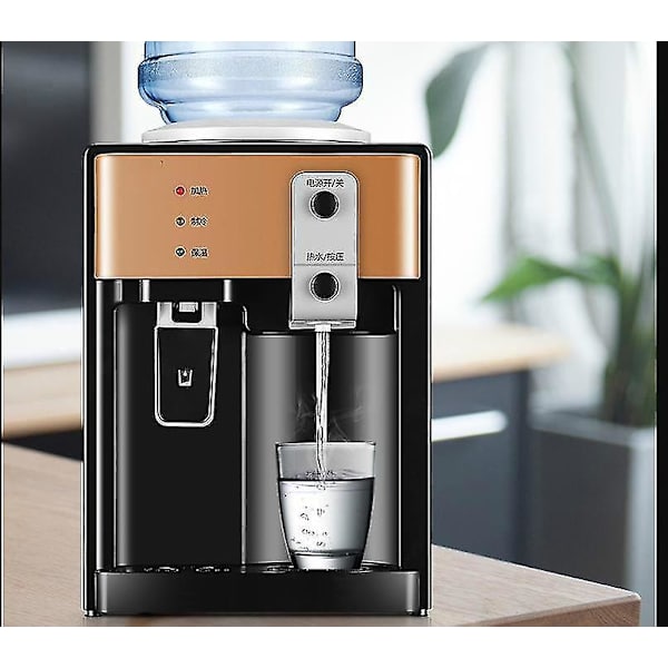 500W Varmt og Koldt Vanddispenser Mini Desktop Elektrisk Automatisk