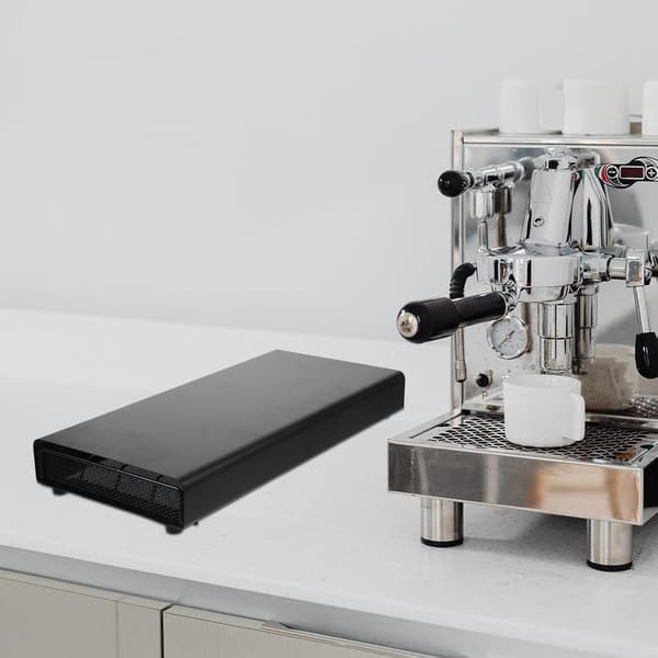 Bordstativ for kaffekapsler med stor kapasitet og solid jernmateriale, glir jevnt kaffekapselholder