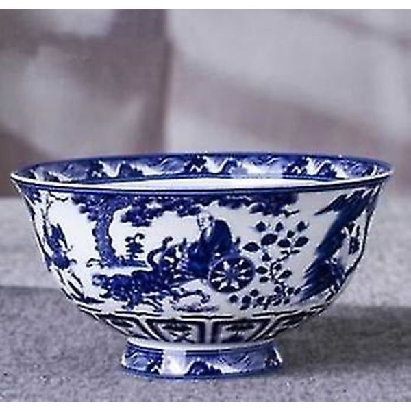 4,5 tommer Jingdezhen Ramen Skål Keramik Knogle Kina Skåle.