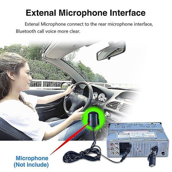 Auton MP3-soitin FM-lähetin Bluetooth USB-lataus