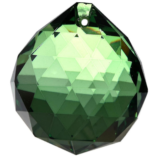 30 mm Röda Kristallklot Prismor