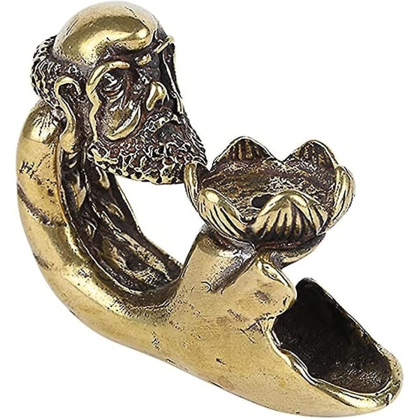 Tilbageflydende Røgelseholder Messing Røgelsebord Sød Tilbageflydende Holder Til I Stue Soveværelse Studie Kontor Etc(bronze)(1stk)