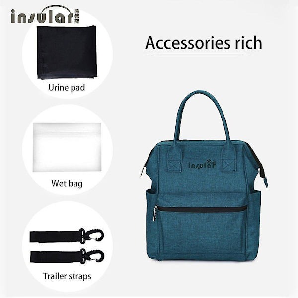 Insular Mummy Bag Stor Taske til Amning