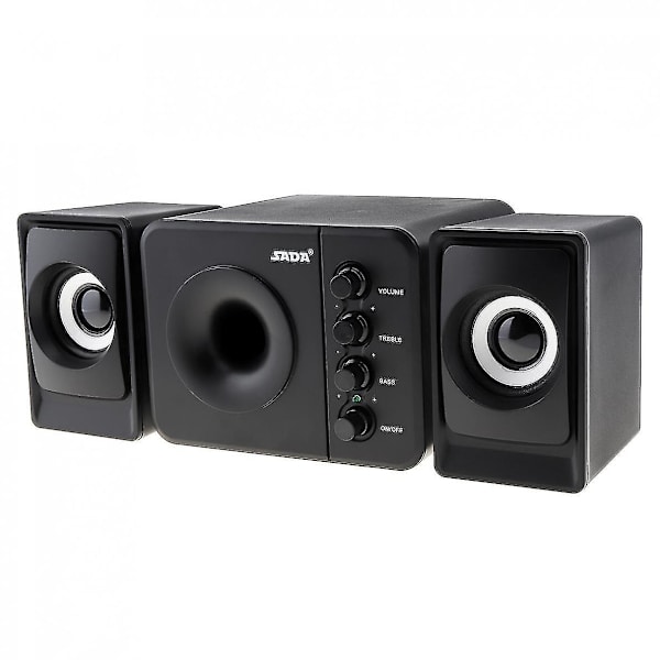 Sada D-205 USB2.0 Subwoofer Högtalare för Dator 3.5mm Kontakt