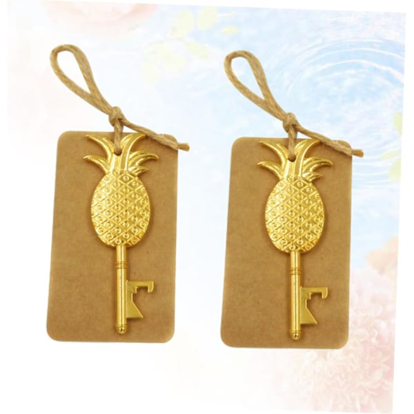 3 set Öppnare Ananas Flasköppnare Legering med Rep Hängande Bröllop 2st*3