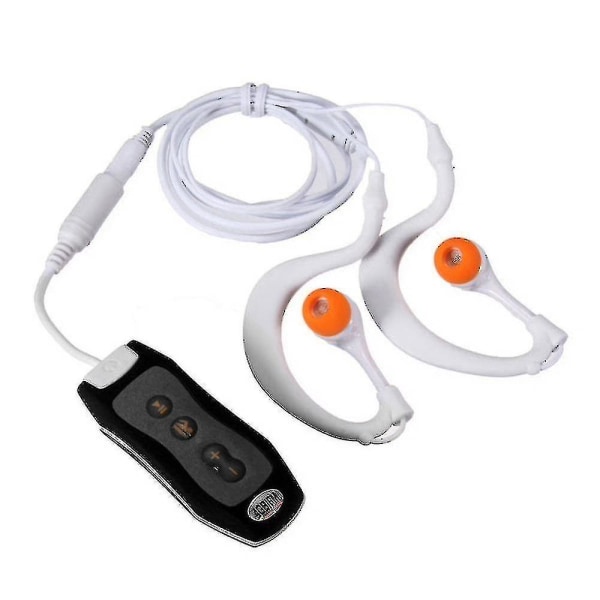 Fm-radio 4gb Ipx8 vedenpitävä MP3-musiikkisoitin uinti sukelluskuulokkeet urheilu stereo basso uima MP3 klipsillä