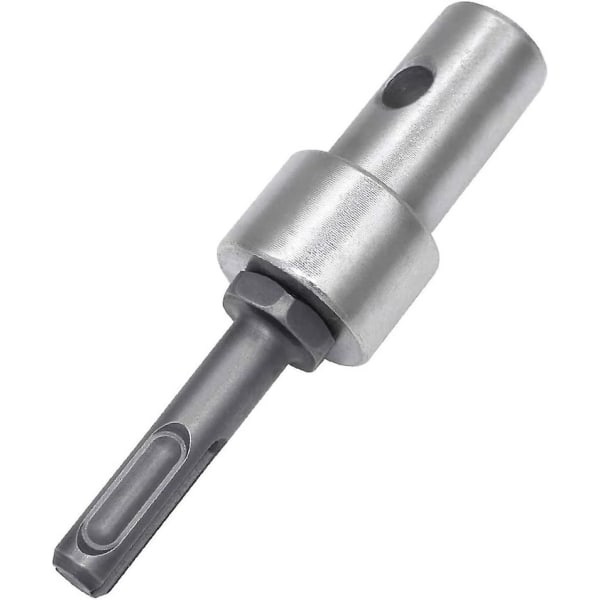 Borr Adapter, Rund Skaft Professionell Adapter För 2 Spår Och 2 Gropar För Jordborrar, För Sds Plu