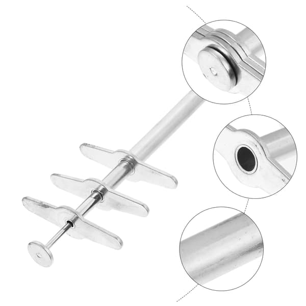 8 stk. gummipropphullstanser for laboratoriegummipropper laboratorieutstyr propp
