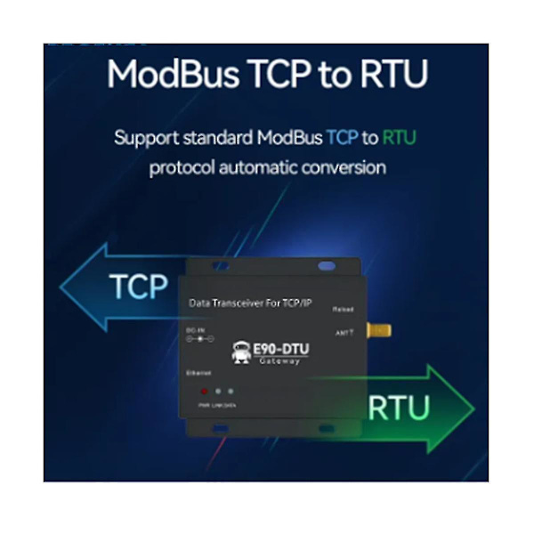 E90-dtu(900sl30-eth) Lora 868mhz 915mhz 30dbm Sx1268 Ethernet Trådlös Modem Transparent Transmissi-yuhao