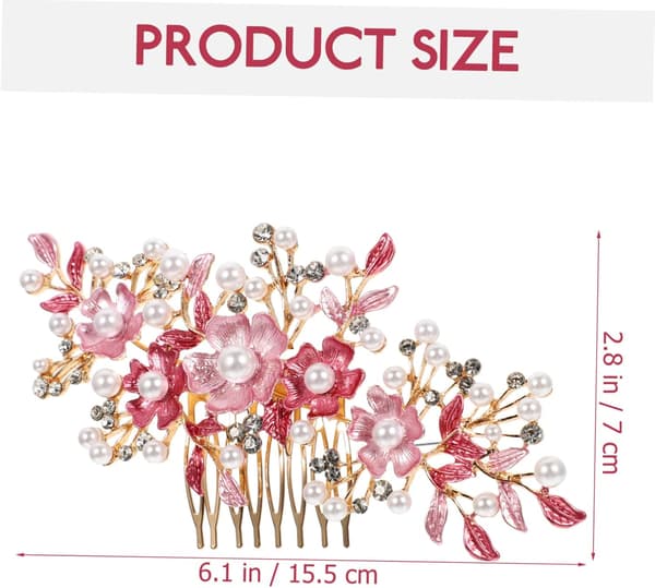 Jenter Hårkam Brudeblomst Hodeplagg Bryllupshodeplagg Rhinestones
