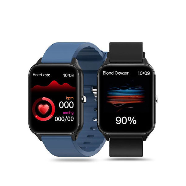 Second Development Smart Armband Ultra-tunn Full Screen Smartklocka Blue