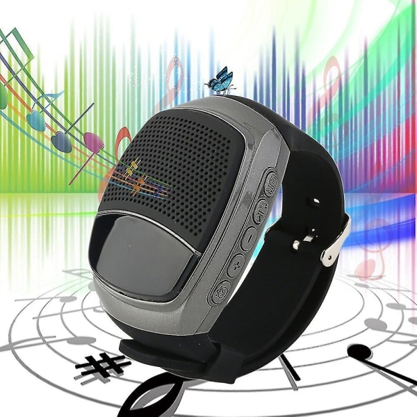 Bluetooth-högtalare Sport Smartwatch B90 Handsfree FM