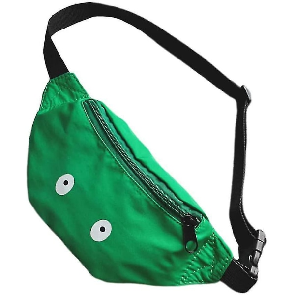 Bältesväska för barn, roligt casual bälte (1 stycke grönt)