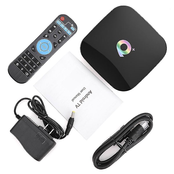 Android 9.0 TV-laatikko Q Plus 4 Gt 64 Gt 32 Gt Älykäs TV-laatikko H6