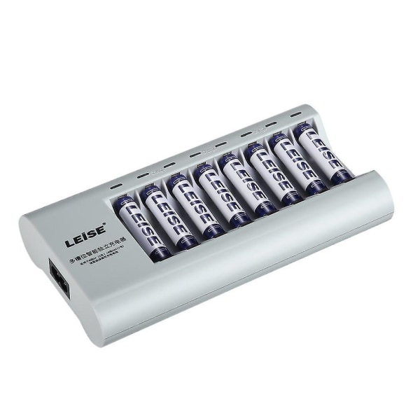 Leise-728 Smart Genopladelig Batterilader Aa Aaa Nicd Nimh