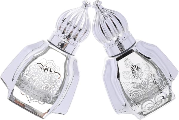 2 st 10 ml glasroll-on parfymflaskor bärbara multifunktionella aromflaskor