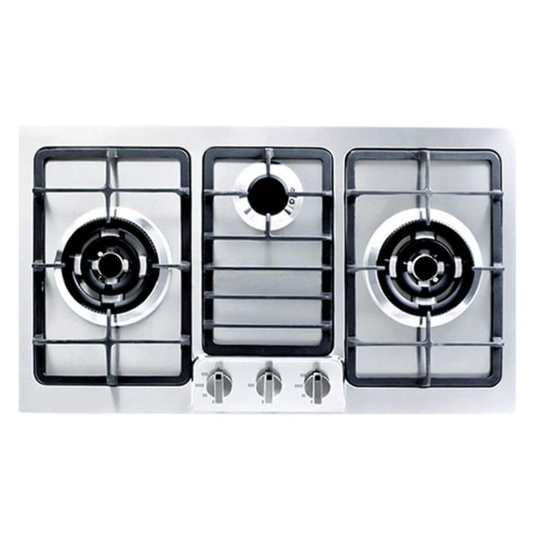 Spisknoppar, Ugnsknopp 12 st, Zinklegering 6mm Universal Silver Gaskök Kontrollknoppar Adapter