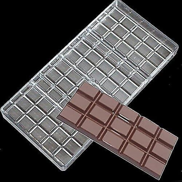 Hård Polycarbonat Chokoladeform Til Fremstilling Af Chokoladebarer Chokoladeform I Polycarbonat