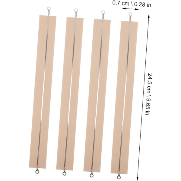 2 sett varmeforseglingsmaskin erstatningsstrips forseglingselement