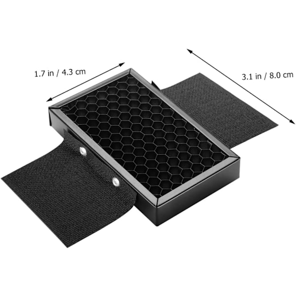 Metallmateriale Flash Diffuser Honeycomb Grid for Flash Softbox Belysning for Fotoentusiaster