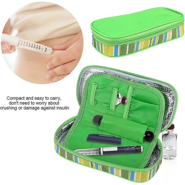 Transportabel insulinkøler rejsetaske Diabetes medicinsk taske