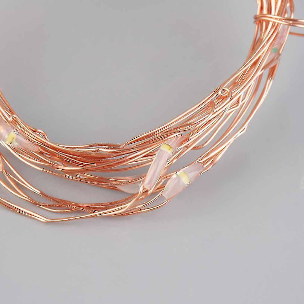 2m 20 LED Koppartråd Julsträng Ljus Batteri