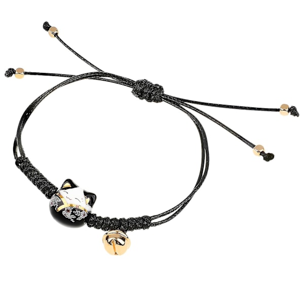 Kattarmband Söt Japansk Stil Katt Lyckoband Flätad Handsnöre Armband För Vänner