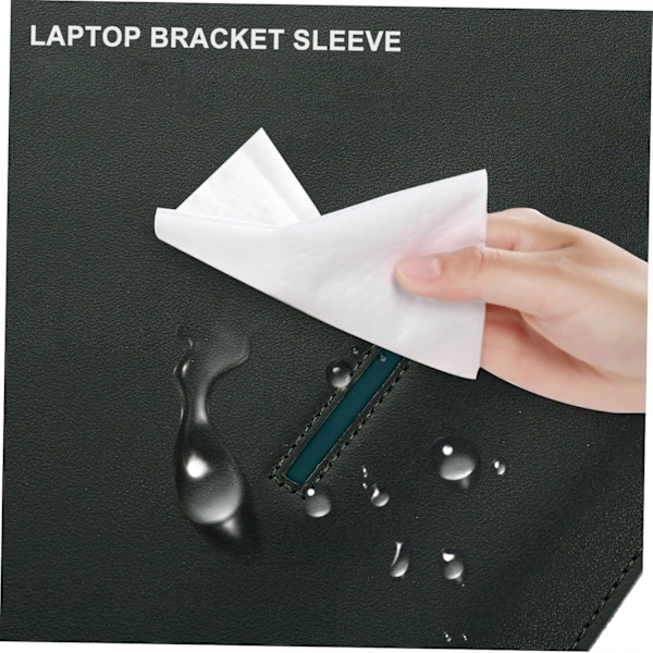 1 st Laptopfäste Ärm 13-tums Laptopfodral Pu Läderfodral Förvaringsfodral