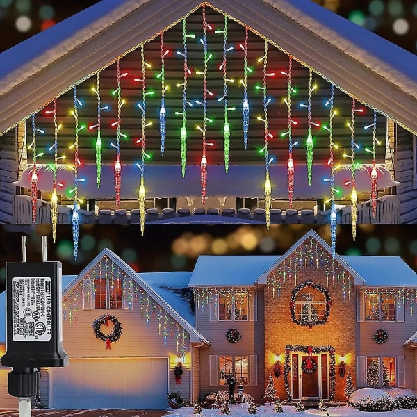 3,5m 96leds Snowflake Gardin String Lights juledekor