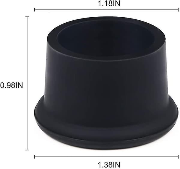 Sett med 6 Silikon Vinpropper, Runde Flaskepropper, Øl/Ølhetter