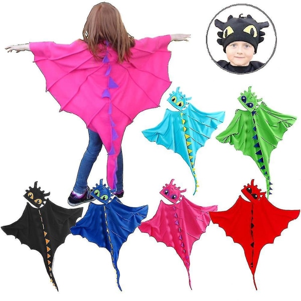 Toothless-asu: Viitta ja Hattu Fuchsia
