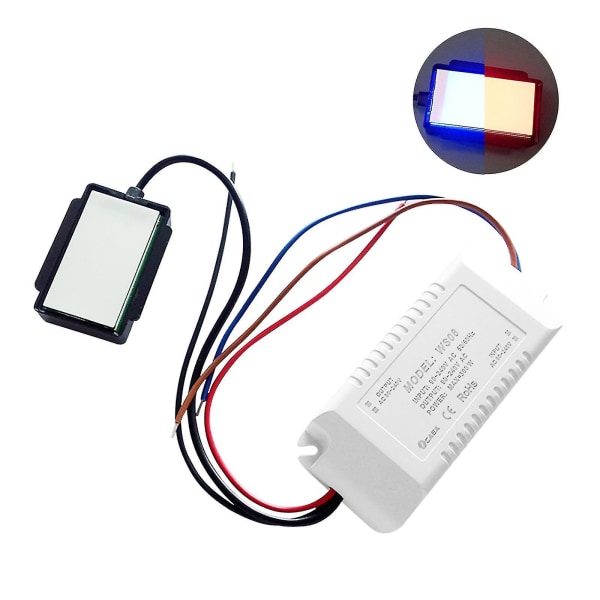 300W Baderom Speilbryter For Berøringssensor For LED Lys Speil Forlykt - Yuhao Dark Grey