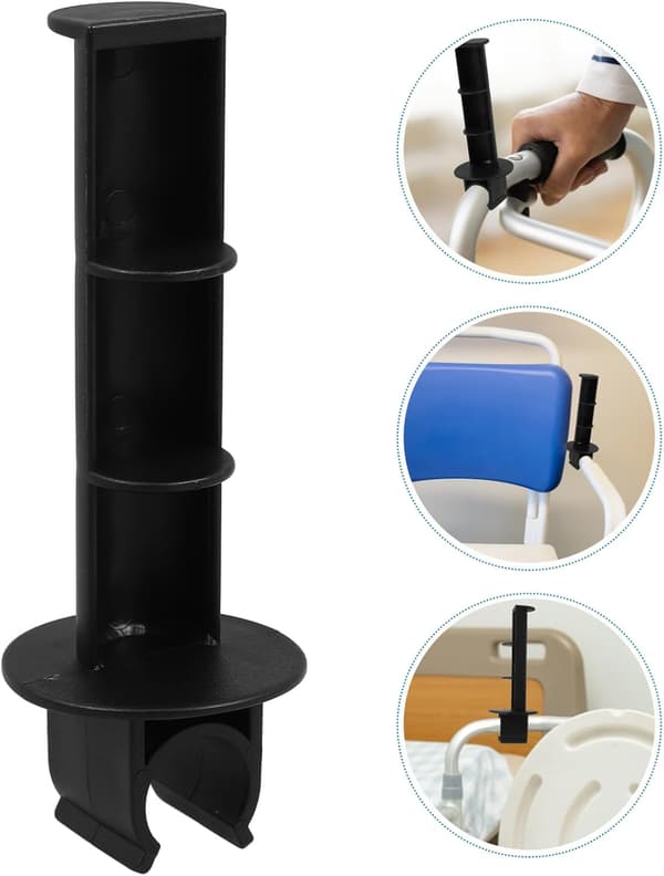 Universal pasform toiletpapirholder med rent design plastmateriale til sengekommode og badeværelsesbrug