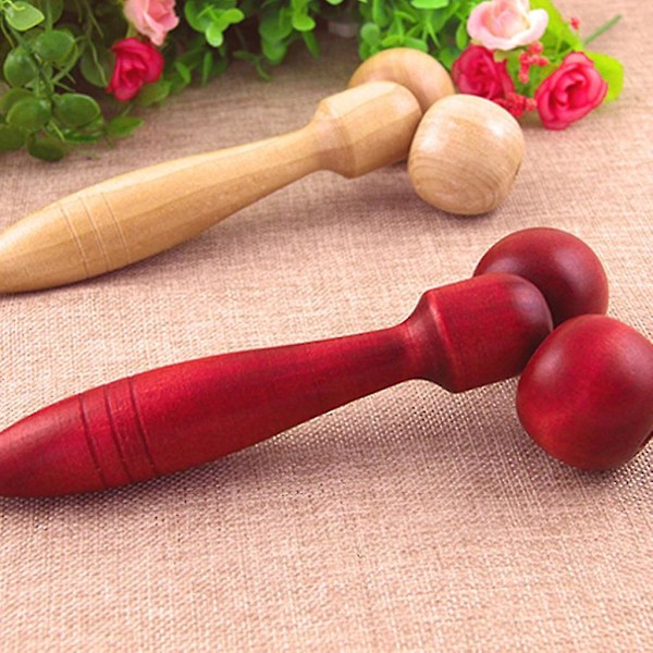 Ansikte, Hals, Axlar Hälsovård Massageverktyg Rulle Trä Ryggmassager Ansiktslyft
