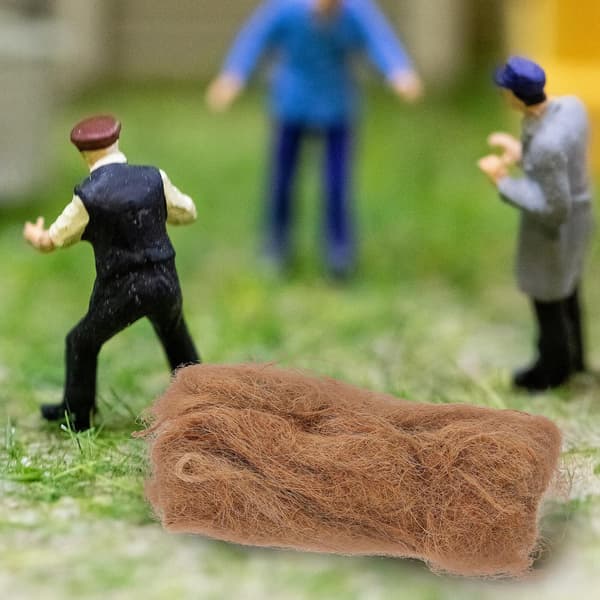 Simulert gressklase Miniatyrlandskapsdekor, Statisk falsk gressmodell